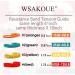 WSAKOUE Pull Up Bands - Orange-S | Resistance Bands for Powerlifting & Body Stretching - Buy Online on GoSupps.com
