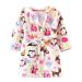 JZLPIN Unisex Baby Hooded Bathrobe Children Flannel Pajamas Dressing Gown for Boys Girls 5-6 Years Owl