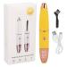 Heated Eyelash Curlers Rechargeable Electric Lash Curler with Eyelash Separator 4 Heating Modes Heated Eye Lash Curler for Women (Yellow)
