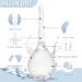Enema Bulb Kit for Men and Women - Colon Cleansing Douche for Men - White - Buy Online on GoSupps.com