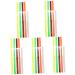 Didiseaon 25 Pcs Halloween Paint Pen Fluorescence Eyeliner Pen Eyeliner Fluorescence Eyeliner Pencil Plastic 12.00X0.80X0.80CMx5pcs Assorted Colorx5pcs