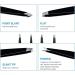 12-Part Eyebrow Tweezers Set - Complete Eyebrow Care Kit with Scissors Brush & Portable Case for Beginners & Professionals - International Shipping Available - Buy Online on GoSupps.com