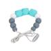 Silicone Baby Teething Necklace - Medium Hardness Chew Toy for Toddler Kids (Green) - Buy Online on GoSupps.com