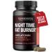 Night Time Fat Burner Metabolism Booster | Appetite Suppressant & Supplement to Support Weight Loss | 120 Weight Loss Supplement Pills for Men 120 Count (Pack of 1)