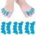 4 Pairs Bunion Toe Corrector - Easy to Clean, Reduce Pressure, Correct Toes for Eversion and Overlapping Toes (Blue, One Size) - Buy Online on GoSupps.com