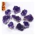 Natural Raw Amethyst Quartz Purple Crystal Cluster Stones Specimen Home Decoration Crafts Decoration Ornament Crystal Decorations FZUGEDRLI