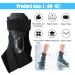 CJBIN Ankle Brace Sprain Sports Ankle Support with PE Panel Adjustable Ankle Bandage for Ankle Sprains - Buy Online on GoSupps.com