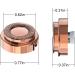 6 PCS Rose Gold Facial Hair Remover Replacement Heads for Women - Compatible with Finishing Touch Flawless Tool - 18K Gold Plated Blades - Includes Cleaning Brush - 2pcs - Buy Online on GoSupps.com