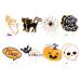 16Pcs Cake Toppers Halloween Cupcake Toppers Cake Insert Cards For Party Cake Decoration Halloween Cupcake Toppers