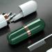 Digjobk Portable Toothbrush Cup & Organizer - Travel Case for Toothbrush & Toothpaste - Green - Buy Online on GoSupps.com