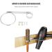 Hair Dryer Holder - Hands-Free Galvanized Stainless Steel Salon Accessory for Easy Styling - Buy Online on GoSupps.com