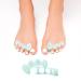 Pedi Peach Pedaligners Toe Separators for bunions  hammertoes or plantar fasciitis relief (Large)