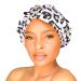 GRACE & COMPANY Luxury Shower Cap For Women - 100% Waterproof  Reusable  Washable & Breathable Shower Caps-Lucie