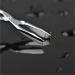 Stainless Steel Eyebrow Scissors Tweezers Set - Precision Elbow Pliers & Flat Tip Clip for Hair Plucking - LZIYAN - Buy Online on GoSupps.com