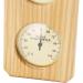 Sauna Thermometer Hygrometer | 2 in 1 Hygrothermograph with Golden Plate for Bathroom | Accurate Humidity & Temperature Measurement - Buy Online on GoSupps.com