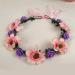 amangul Elegant Flower Hairband Bride Flower Crown For Wedding Party Supply Flower Garlands Crown Hair Wreath for Women(Blue) - Buy Online on GoSupps.com