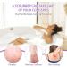 6Pc Exfoliating Back Scrubber Set with Handles - Body Exfoliator Washers & Bath Gloves for Skin Cleansing and Massage - Men and Women - Buy Online on GoSupps.com