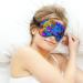 Colorful Tie Dye Sleep Mask for Women | Adjustable Stylish Eye Shades with Elastic Strap - Buy Online on GoSupps.com