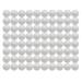 Crafjie Craft Foam Balls 80-Pack 1 Inch in Diameter Polystyrene for DIY Arts and Crafts Ornaments Smooth Polystyrene Foam Balls for Decoration Household School Projects White
