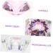 POPETPOP 5 Pcs Nail Art Crystal Cup Glass Nail Dish Dappen Dish Bowl Dappen Dish for Nails Flower Dappen Dish Acrylic Nail Dappen Dish Glass Dappen Dish White Crystal Nail Supplies 5.5x5.5cmx5pcs Pinkx5pcs - Buy Online on GoSupps.com
