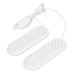 Household Boot Dryer Deodorizer Smart Core Household Shoe Dryer Shutter Design for Travel (White)
