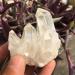 Natural Crystal Rough Beautiful White Flame Aura Quartz Crystal Cluster Specimen - Buy Online on GoSupps.com