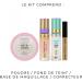 Ingrid Cosmetics Ideal MakeUp Foundation 16 Make-Up Kit Long-Lasting Foundation Rice Powder Moisturizing Base and Concealer Concealer Full Coverage Foundation - Buy Online on GoSupps.com