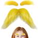 Moustache Orange - Moustache Et Sourcils Jaunes Moustachess Et Sourcils Orange Avec Adh sif Double Face | Moustachesss Blondes L g res Pour La Sc ne De F te D' v nements De Feu De De Voyage 1 g (Lot de 1) - Buy Online on GoSupps.com