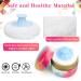 Lionvison Baby Powder Can - Travel Container for Body Powder | Soft Quaste Box for Talc & Loose Powder - Colorful & Convenient for Home & Travel - Buy Online on GoSupps.com