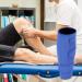 Yosoo Health Gear Calf Compression Wrap for Shin Splints - Adjustable Neoprene Calf Sleeve for Muscle Recovery - Blue - Buy Online on GoSupps.com