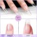 Saviland Builder Nail Gel Kit - Clear 60g Nail Extension Gel Set for Beginners | Nail Strengthening Manicure Set with 100PCS Nail Forms and Acrylic Brush - Buy Online on GoSupps.com