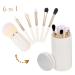 Didiseaon 4 Sets Travel Makeup Brush Set - Portable Beauty Tools & Organizer for Vanity - Soft Nanofiber Wool Handle - Buy Online on GoSupps.com