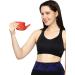 Spill-Proof Ceramic Neti Pot with 5 Sachet Neti Salt - Red Color | 250 ML Capacity - Buy Online on GoSupps.com