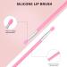 12 Pcs Silicone Mask & Lip Brush Set - Versatile Facial Mask Applicators for Makeup & Skincare | Premium Quality Cosmetic Brushes - Buy Online on GoSupps.com
