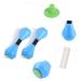 SDUSEIO 1 Pair Aquatic Exercise Dumbbells - Water Aerobics Foam Dumbbells for Pool Resistance Training - Blue (2 Pieces) - Buy Online on GoSupps.com