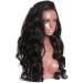 24 Inch Black Lace Front Wigs for Women | Synthetic Heat-Resistant Adjustable Natural Look - Perfect for Carnival Parties - Buy Online on GoSupps.com