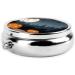 Halloween Moon Bat Pumpkin Pill Box | 3 Compartment Mini Decorative Travel Organizer for Vitamins & Medicine - Buy Online on GoSupps.com