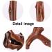 Crutches Wooden Ergonomic Design Long-Term Grip Not Tired Four-Legged Cane Brown Surprise Gift - Buy Online on GoSupps.com