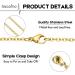 20 Pack Gold Plated Stainless Steel Cable Chain Necklace Bulk - 18 Inches - Jewelry Making - Buy Online on GoSupps.com