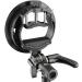 Godox S2 Flash S-Type Bracket with Bowens Mount for Round Head Flashes - Compatible with Godox V1, AD200Pro, AD400Pro, V860II, TT685, TT600, TT350 Series - Direction-Adjustable Handle - Buy Online on GoSupps.com