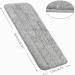 3 Pack Reusable Microfiber Spray Mop Pads - Washable Flat Replacement Heads for Dust, Wet or Dry Floor Cleaning - Grey - Buy Online on GoSupps.com