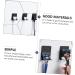 Stainless Steel Shower Razor Holder Hooks - 4-Piece Suction Hook Set for Shower Wall & Towel - Self-Adhesive Decorative Wall Hooks - Buy Online on GoSupps.com