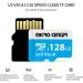 Micro Center 128GB microSDXC Card - Nintendo Switch Compatible - UHS-I C10 U3 V30 - 4K UHD Video - A1 Flash Memory Card with Adapter - Buy Online on GoSupps.com