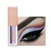 DOITOOL 1pc Eyeshadow Sparkling Eye Shadow Glitter Liquid Eyeliner Heart Puff Makeup Eye Makeup Polarized 1 count (Pack of 1) As Shown