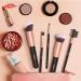 Rose Golden Makeup Brushes Set - 18 Piece Premium Synthetic Wood Handle Brushes - Buy Online on GoSupps.com