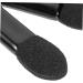 Outanaya 100pcs Mini Eyeshadow Swab Lipstick Brush Applicator Eyelash Spoolie Lip Balm Brush Plastic Black - Buy Online on GoSupps.com