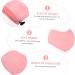 DRESSOOS 1 Pair Wax Warm Foot Cover Insulation Plush Bath Mat Pink 28X20X0.9CM Pink - Buy Online on GoSupps.com