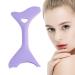 Silicone Eyeliner Tool - Portable Lightweight Eyeliner Stencils - Mascara Applicator Tool for Beginners Tool Eyebrow Stencils for Winged Eyeliner Lashes Lip Liner Purple