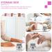 Lurrose 2PC Nail Drilling Stock Holder & Organizer | Nail Bit Display Container for Salons | Essential Manicure Tool - Buy Online on GoSupps.com