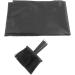 Barber Cape Kit Black Hair Cutting Cape with Neck Duster Brush for Salon Adults Hair Styling FIT Neck Round Neck Skin Friendly Edge Sewing - Buy Online on GoSupps.com